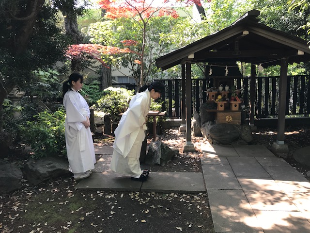 これから弁天祭を斎行