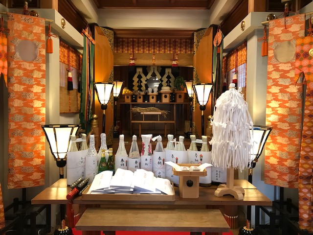 元旦祭当日の祭壇