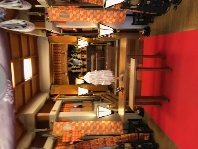 元旦祭当日の祭壇